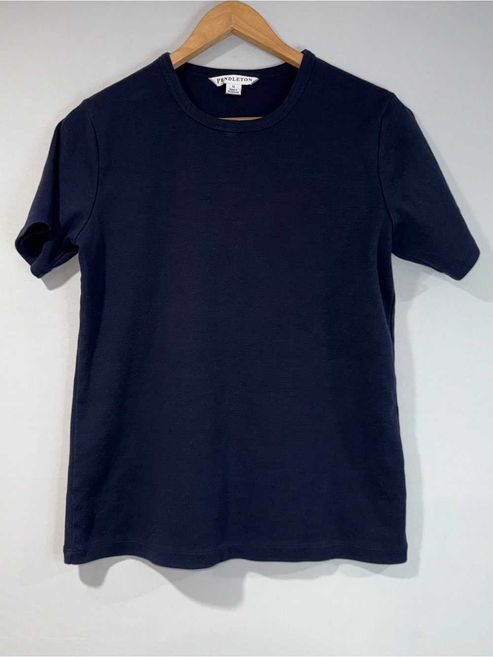 Pendleton Navy Short Sleeve Crewneck Tee | Size M